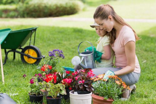 Professional lawn mowing service in Barbican